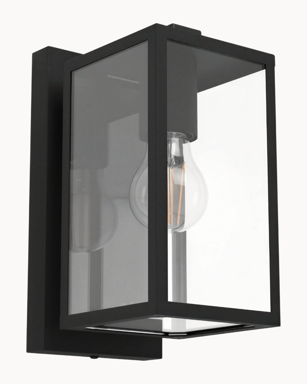 Budrone IP44 Wall Light Black