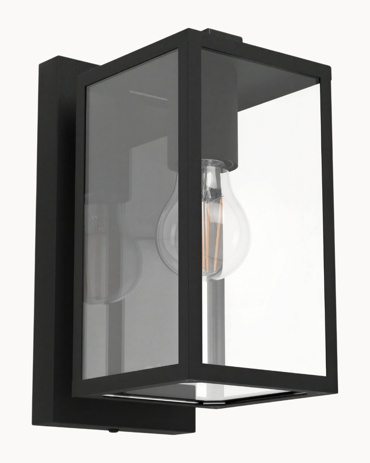 Budrone IP44 Wall Light Black