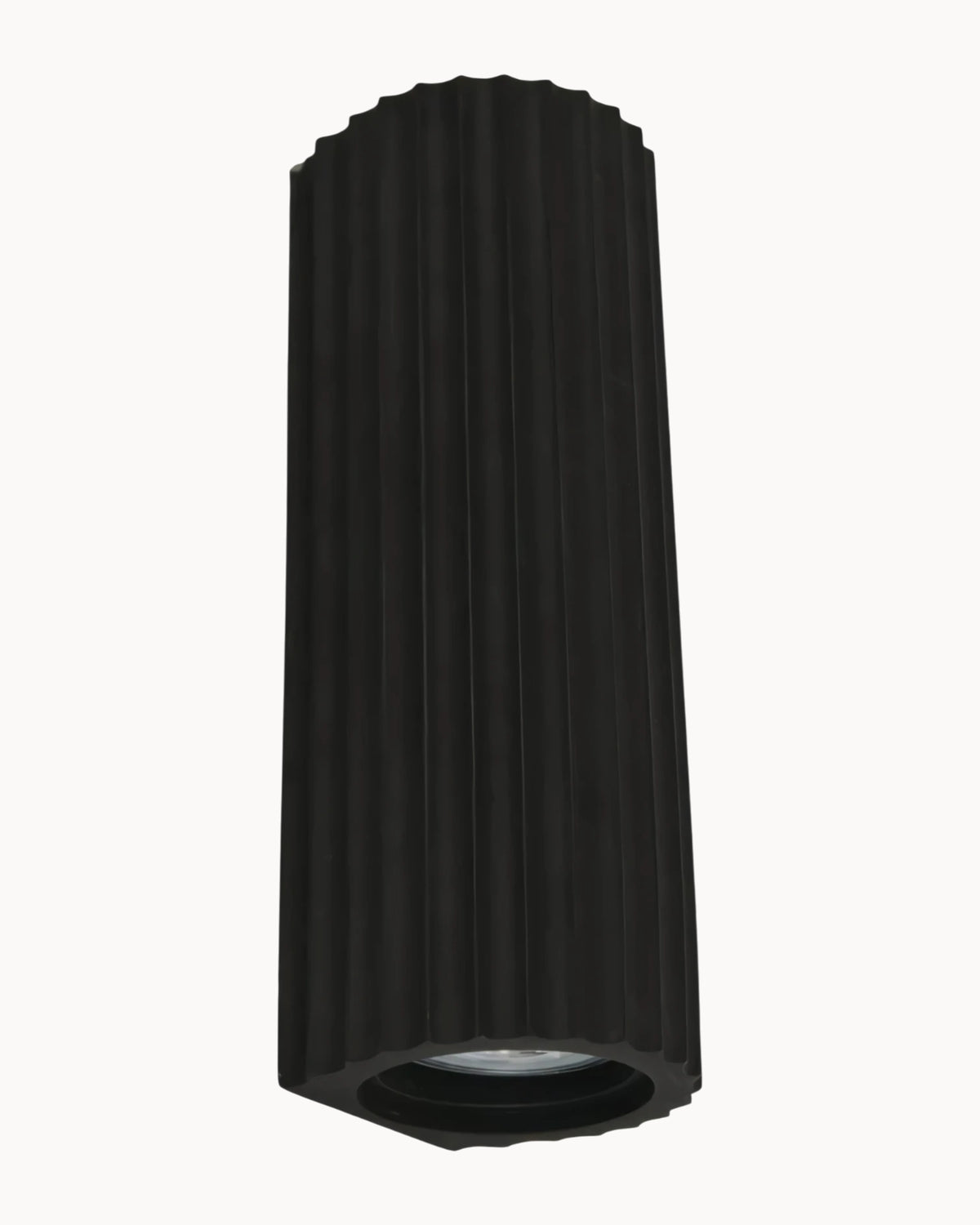 Uno Column Gypsum Wall Light Black