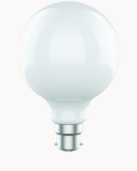BC/B22 G95 lamp with opal finish