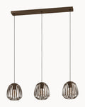 Espinal 3 Light Pendant Bronze