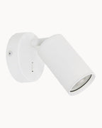 White spotlight with adjustable head