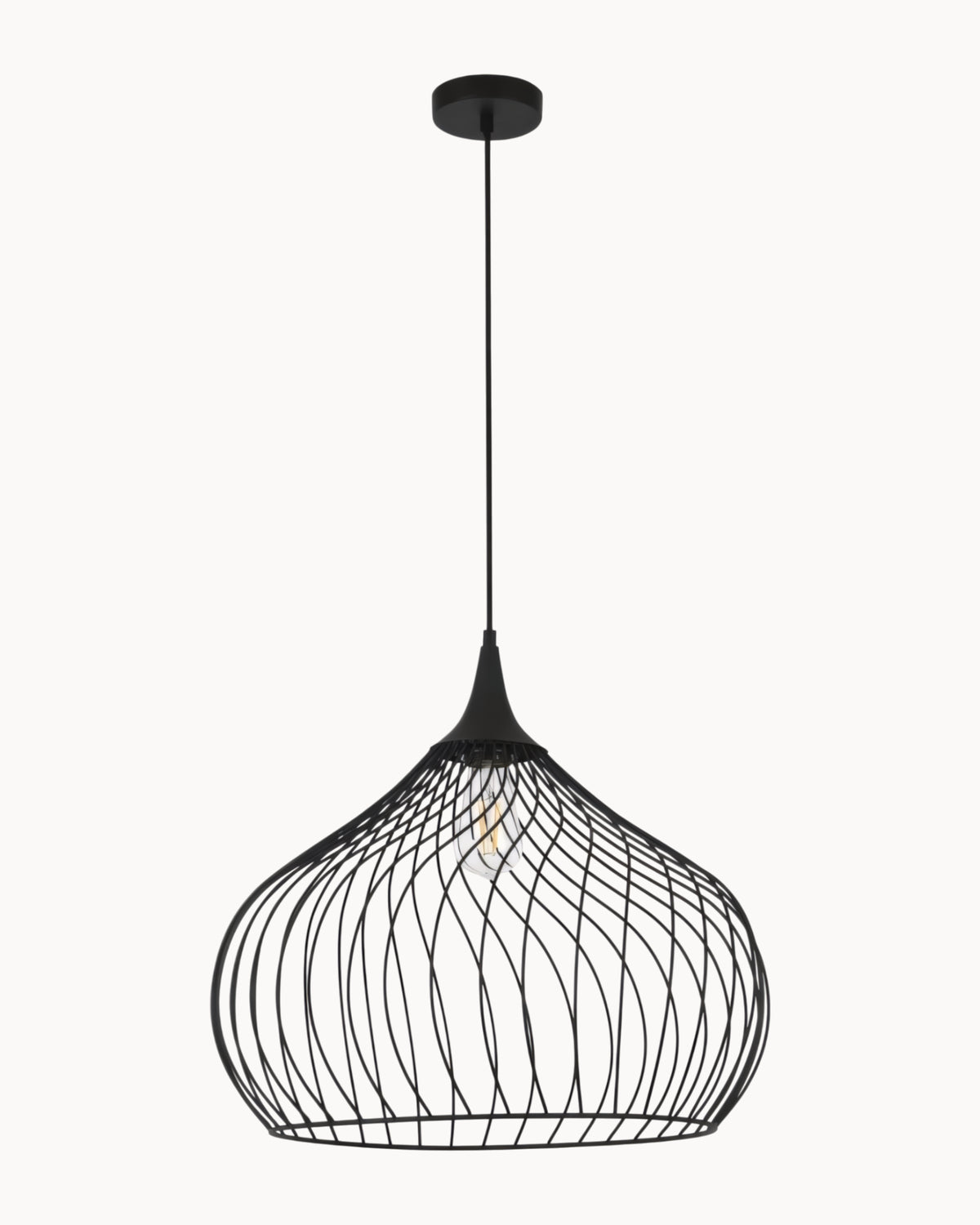 Elba 500mm Pendant Black
