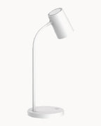 White adjustable table lamp