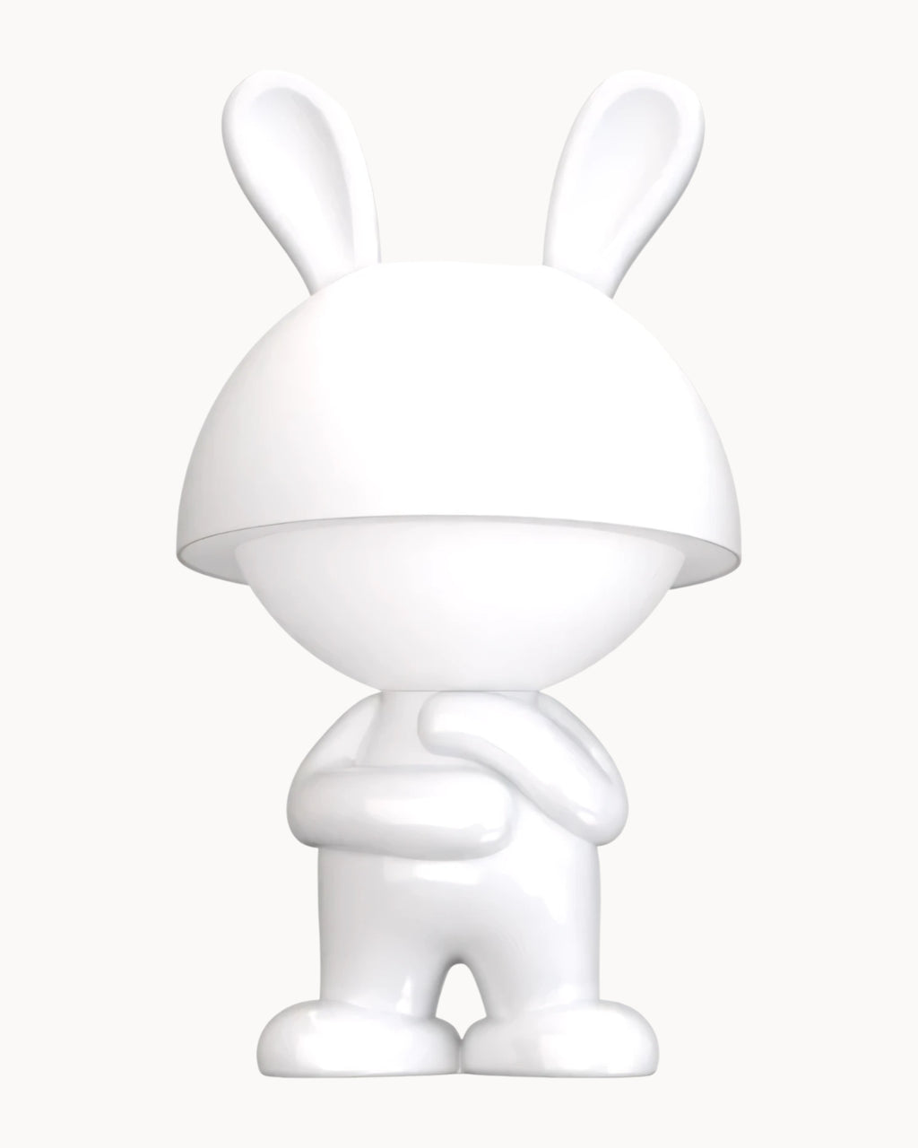 Thinking Boy Night Light White