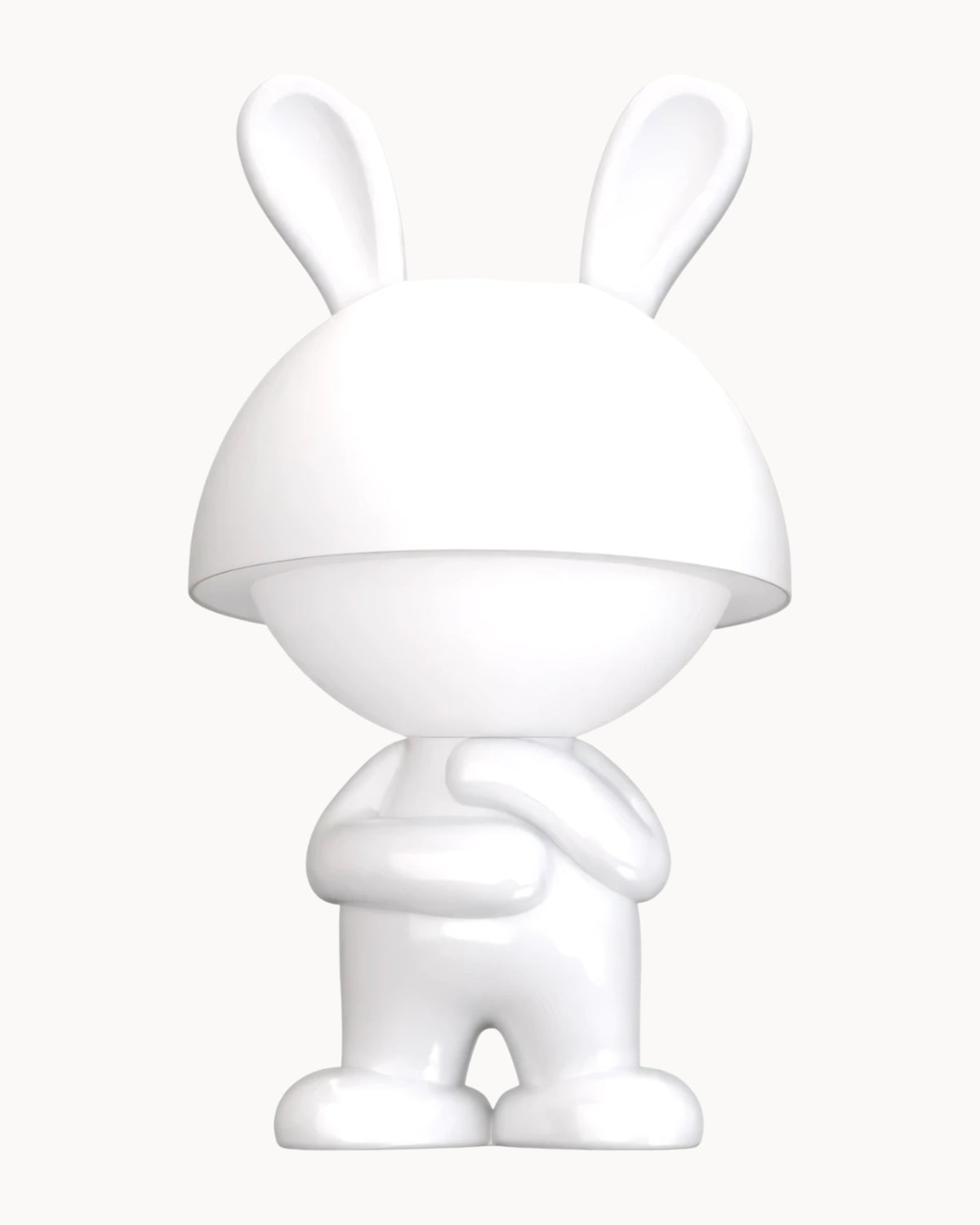Thinking Boy Night Light White