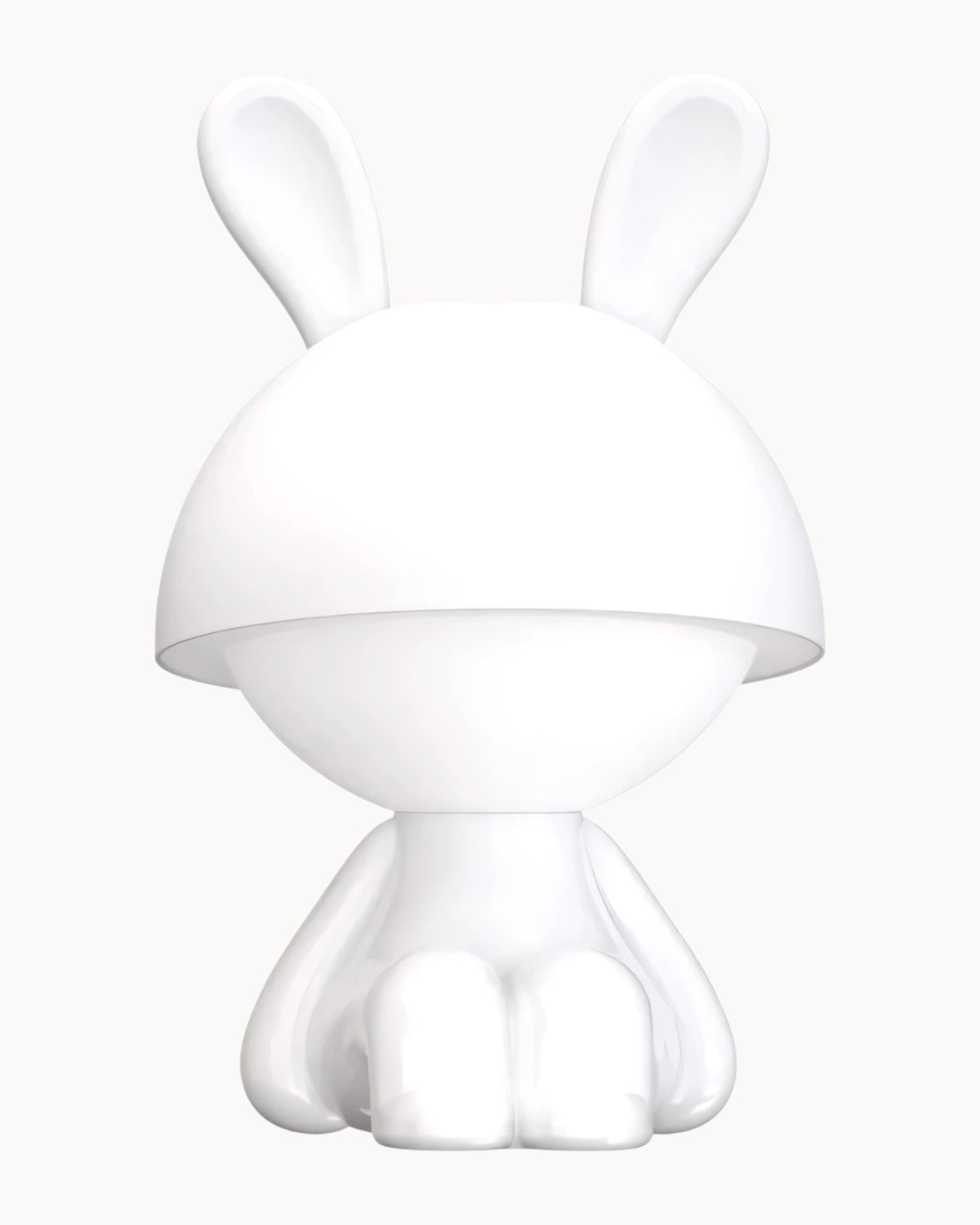 Sitting Girl Night Light White
