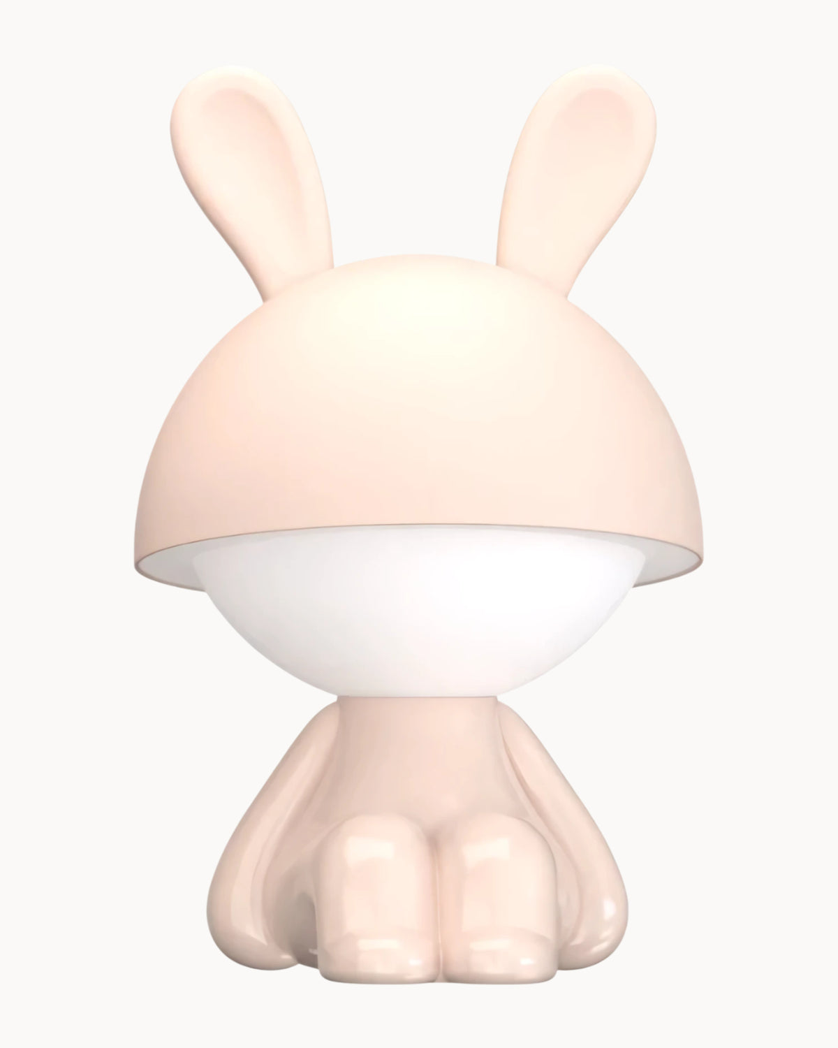 Sitting Girl Night Light Pink