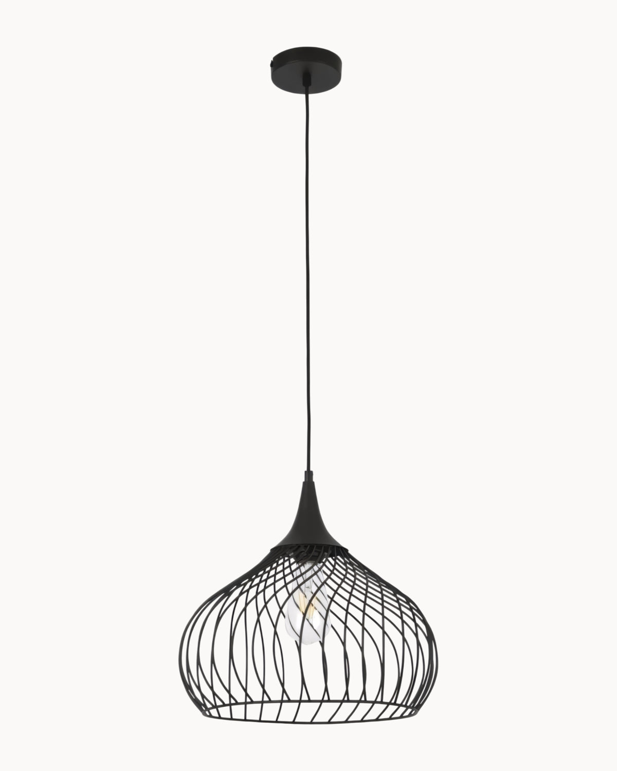 Elba 365mm Pendant Black