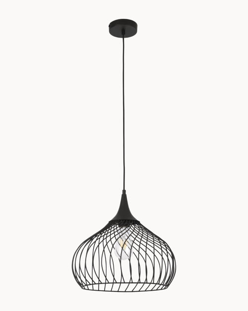 Elba 365mm Pendant Black