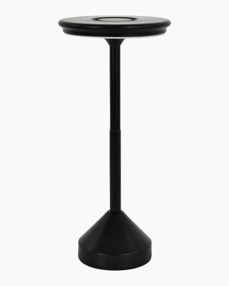 Black LED table lamp