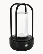 Black LED table lamp