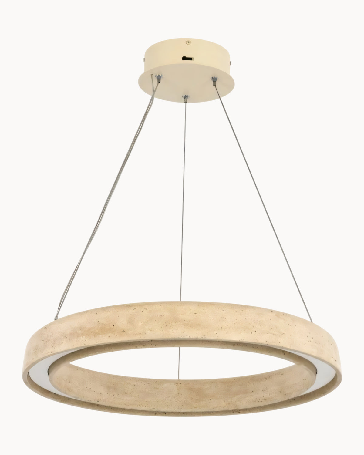 Sorrento 700mm CCT Travertine Pendant