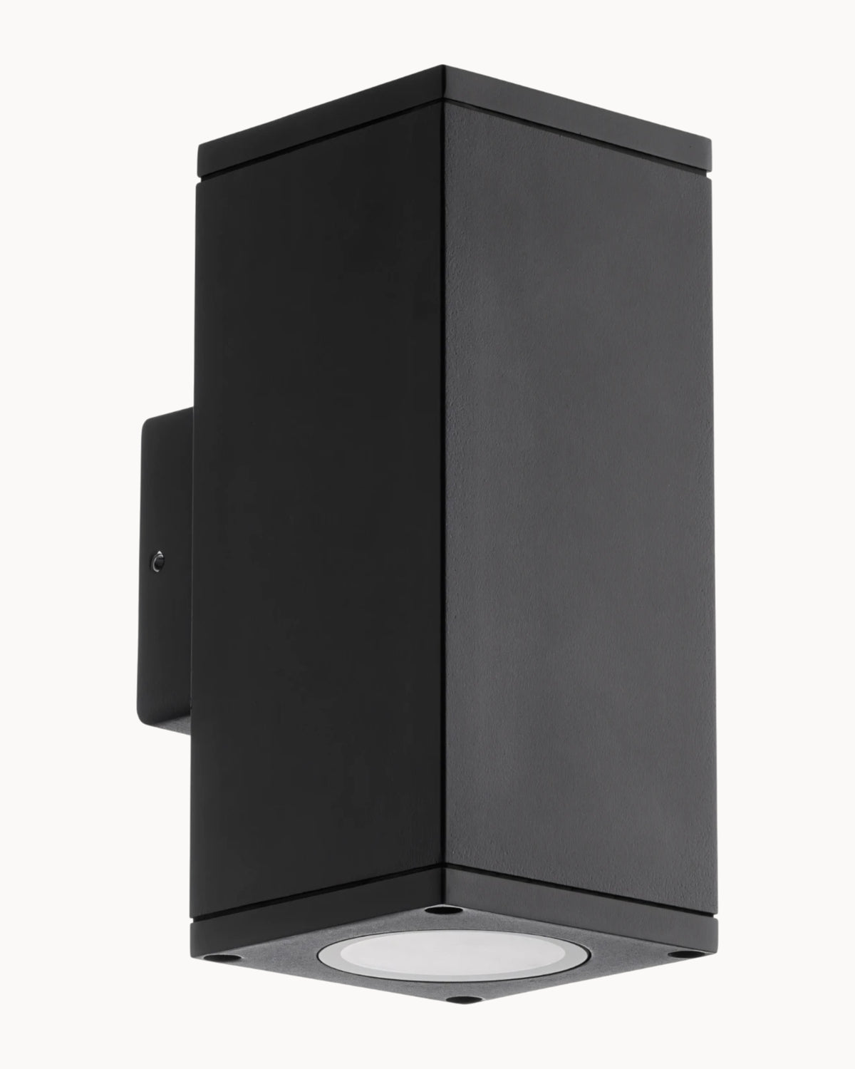 Cubex IP65 2 Light Wall Light Black