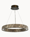 Silver travertine 700mm pendant