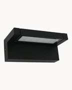 Black tiltable IP65 flood light