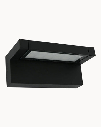 Black tiltable IP65 flood light