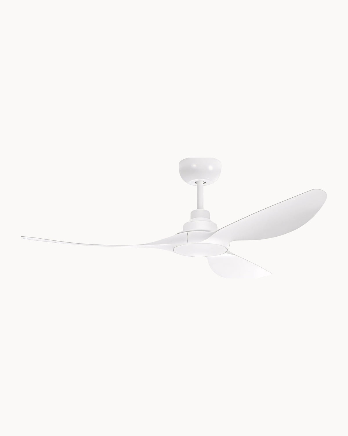 Bastia 48" DC Fan with Light & Remote White