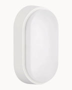 Ciro IP65 12W CCT Oval Wall Light Black/White