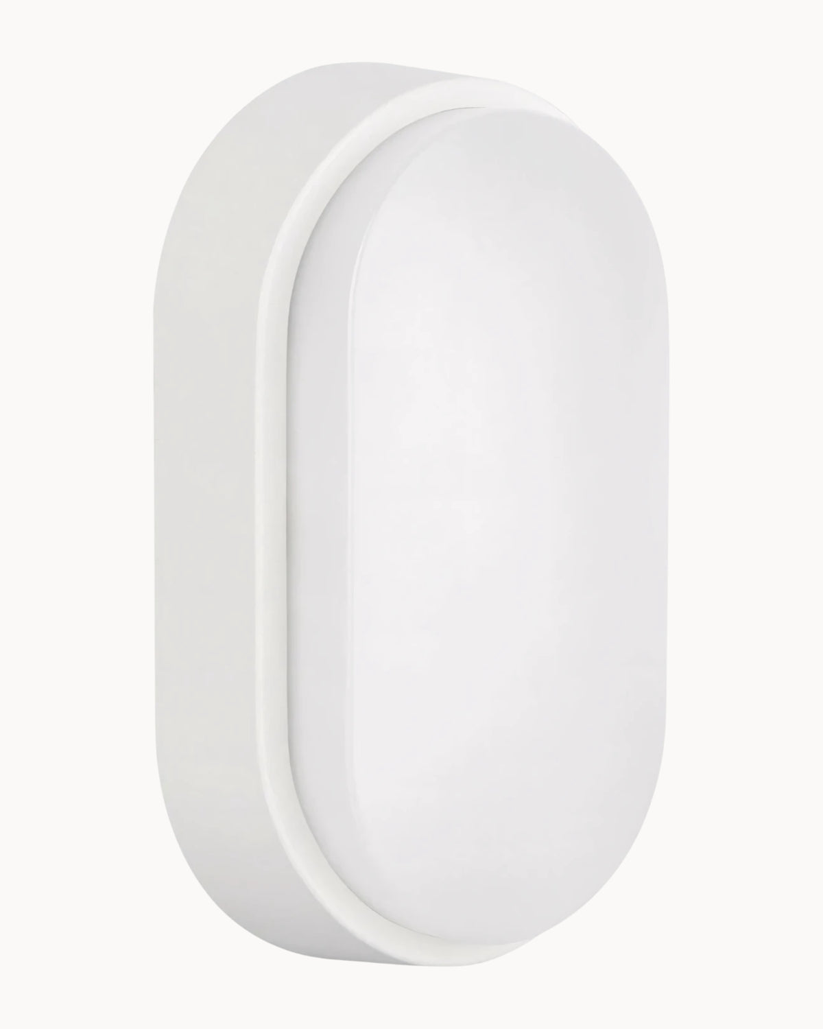 Ciro IP65 12W CCT Oval Wall Light Black/White