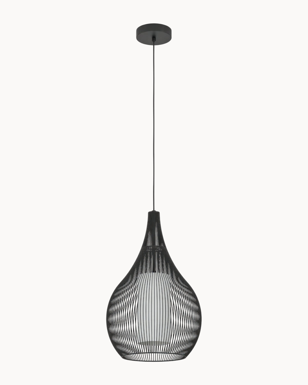 Razoni Large Pendant Black