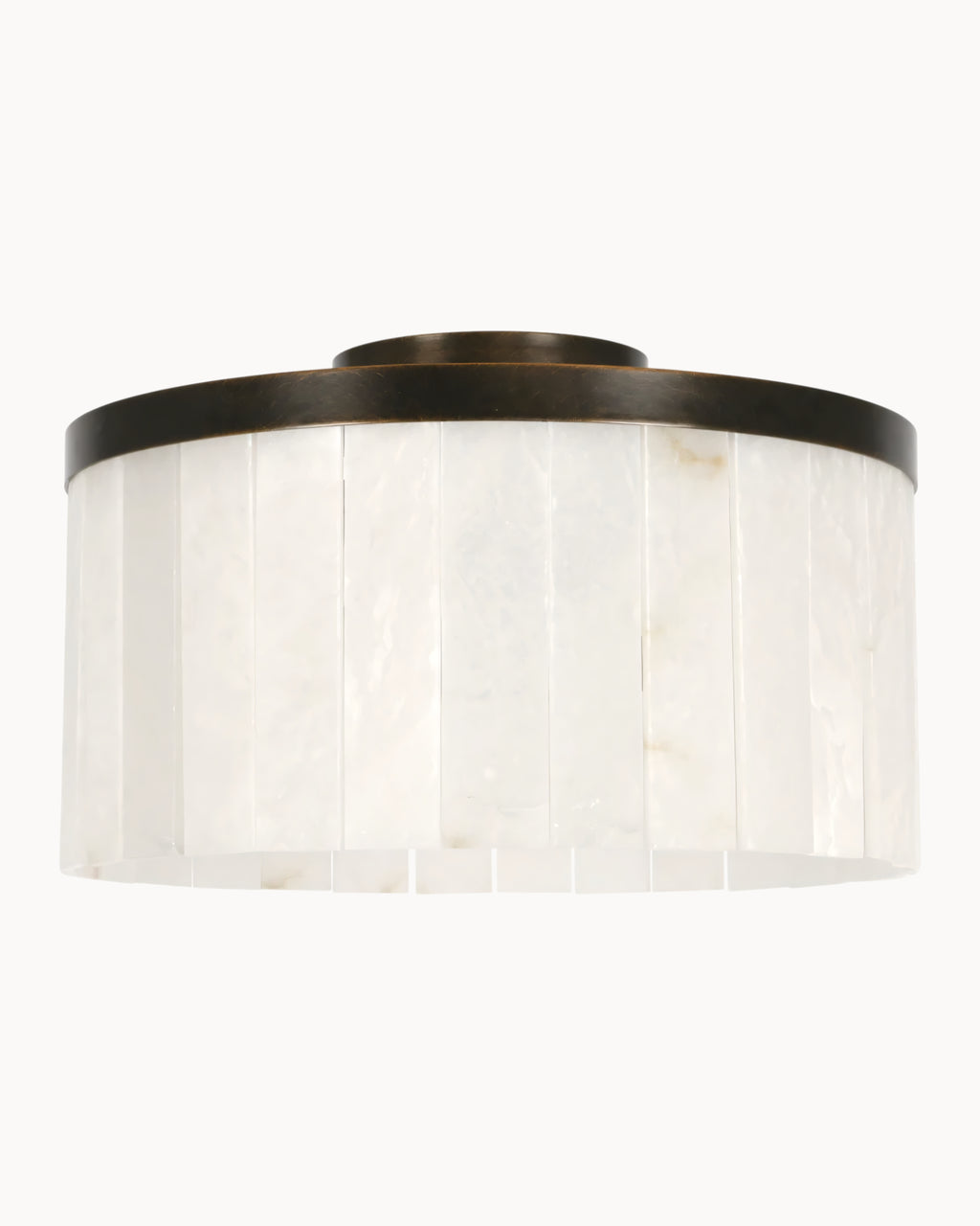 Marmont 4 Light Alabaster Pendant Bronze