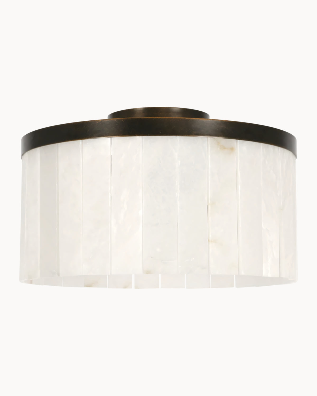 Marmont 4 Light Alabaster Pendant Bronze