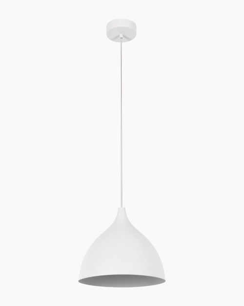 Medici 300mm Drop Pendant Chalk White