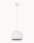 Medici 300mm Round Pendant Chalk White