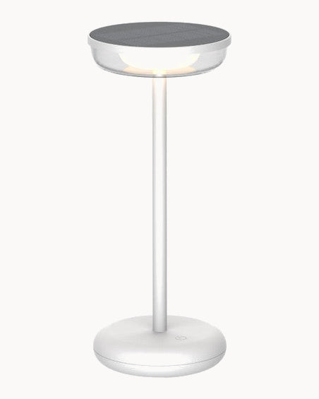 White table lamp with IP44 rating