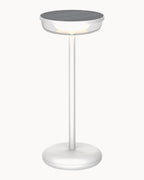 White table lamp with IP44 rating
