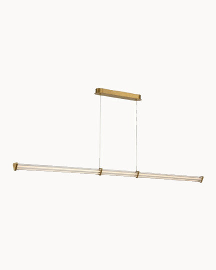 Brass 1.8m linear pendant