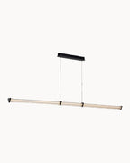 Black 1.8m linear pendant