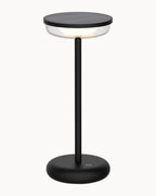 Cosmos IP44 Table Lamp Black