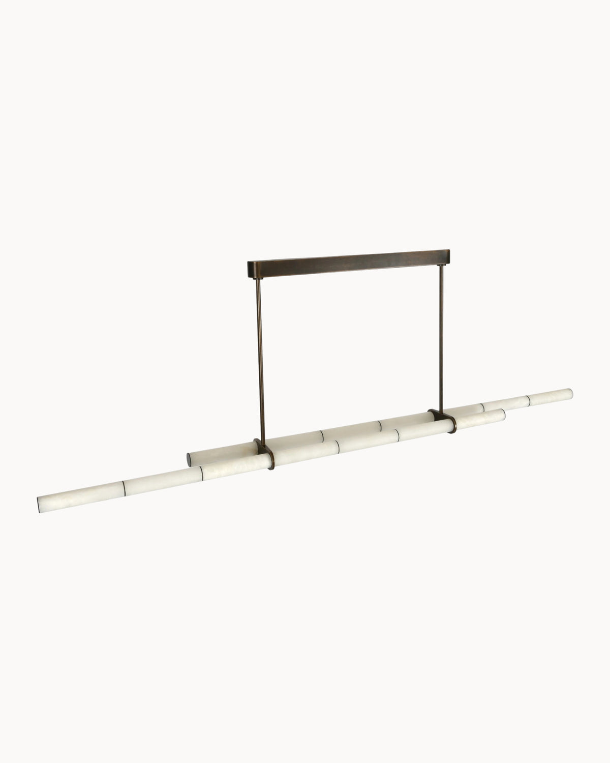 Cervino 2.1m Alabaster Pendant Bronze