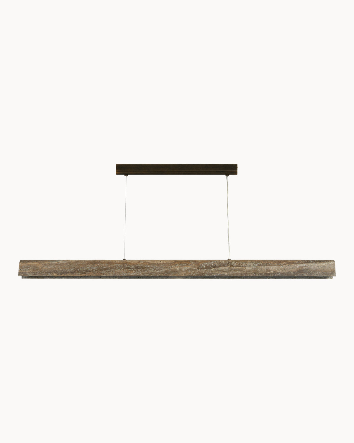 Silver travertine 1.5m pendant