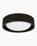 Portia 270mm Ceiling Mount Walnut