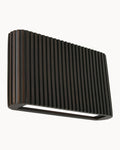 Portia IP44 Wall Light Walnut