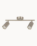 Tempo 2 Bar Spotlight Brushed Chrome