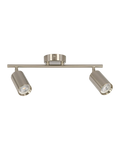 Tempo 2 Bar Spotlight Brushed Chrome