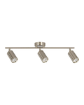Tempo 3 Bar Spotlight Brushed Chrome