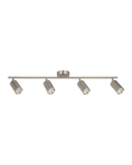 Tempo 4 Bar Spotlight Brushed Chrome