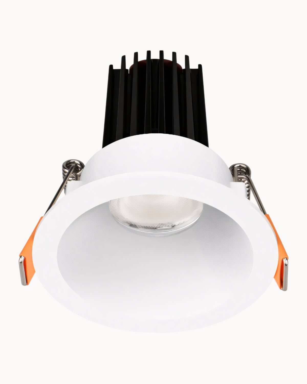 Nebulo 55mm IP54 9W 3000K Downlight White