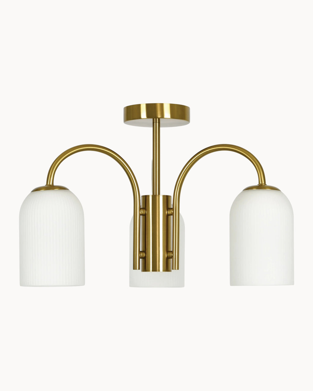 Edit 3 Light CTC Pendant Brass