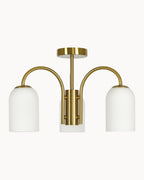 Edit 3 Light CTC Pendant Brass