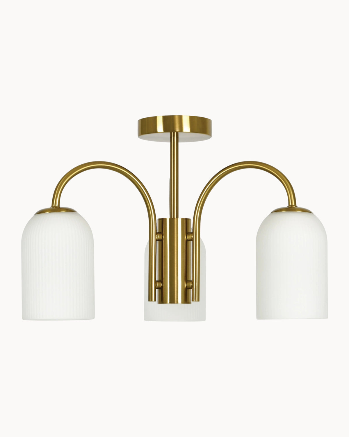 Edit 3 Light CTC Pendant Brass