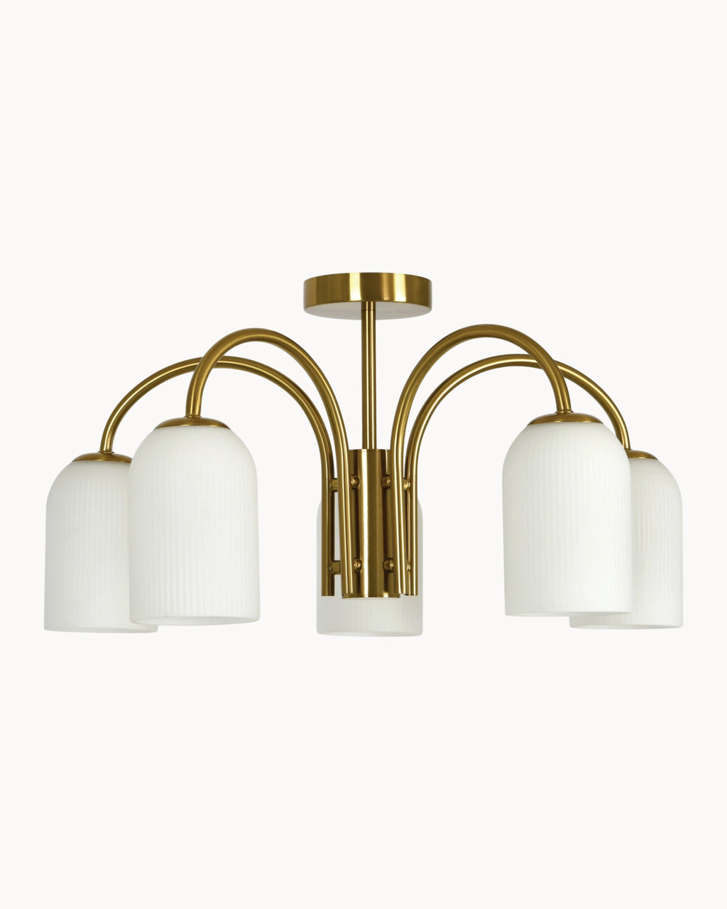 Edit 5 Light CTC Pendant Brass
