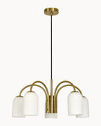Edit 5 Light CTC Pendant Brass