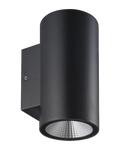 Lumaro IP65 2 Light Wall Light Black