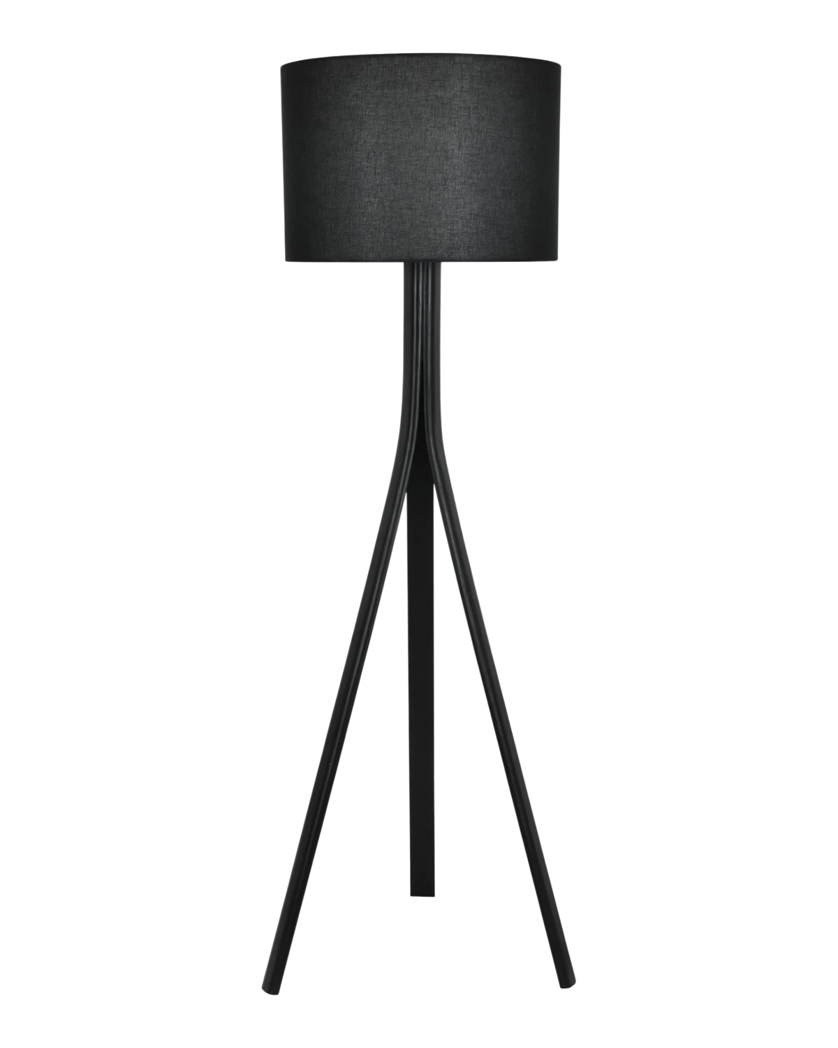 Talo Floor Lamp Black with Black Shade